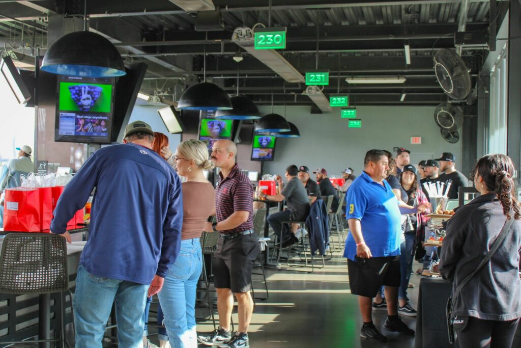 Dry Utilities And Traffic Signals Lunch At TopGolf – B&F Contracting