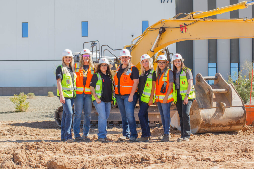 Women in a jobsite